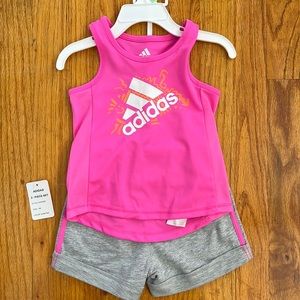 NWT Tank Bos and FT Short Set